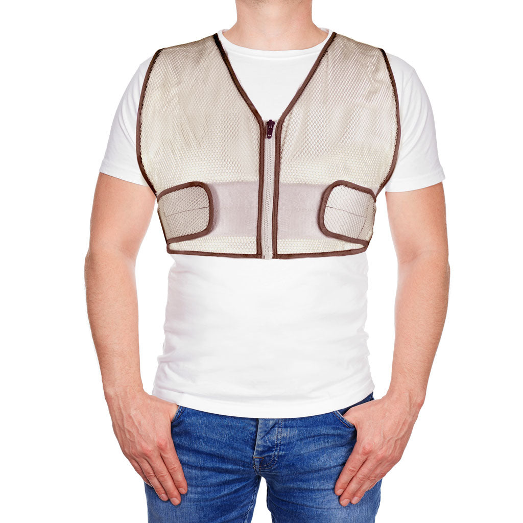 Image showing front of man wearing a cooling vest